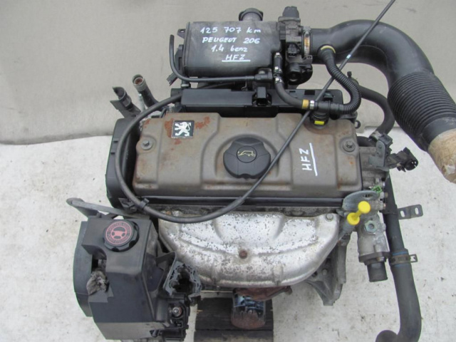 Двигатель в сборе 1.4 16V HFZ - PEUGEOT 206 1999г.