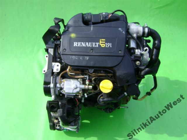 RENAULT CLIO II KANGOO двигатель 1.9 DTI F9Q R 782