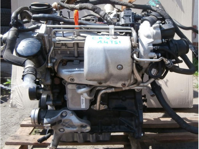 VW GOLF 6 VI 1.4 TSI двигатель в сборе CAX 2010
