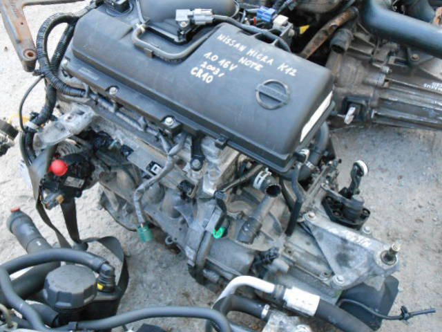 Двигатель NISSAN MICRA K12 NOTE 1.0 16V CR10 65PS