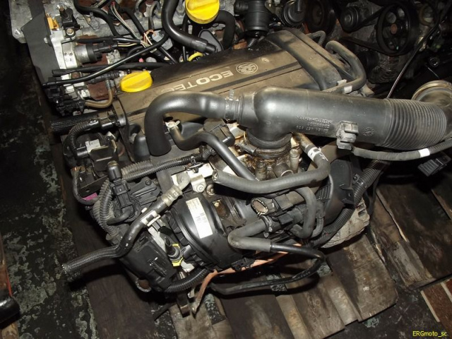 Двигатель + навесное оборудование Z14XEP Opel Astra Corsa C 1.4 XEP