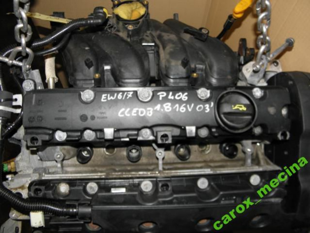 PEUGEOT 406 1.8 16V 03г.. двигатель EW6/7 116 л.с.