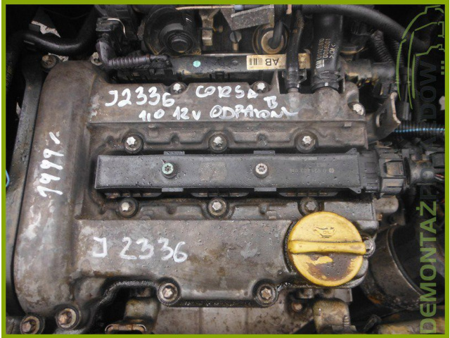 20858 двигатель OPEL CORSA B X10XE 1.0 12V FILM QQQ