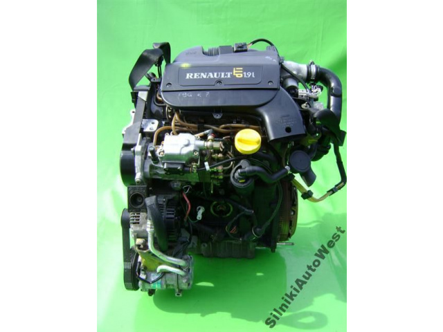 RENAULT CLIO II KANGOO двигатель 1.9 DTI F9Q R 782