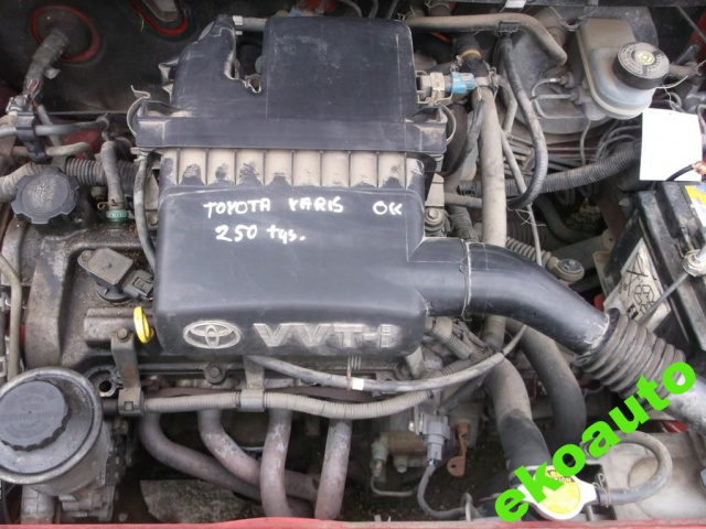 Двигатель 1.3 VVT-i Toyota Yaris 250 тыс km