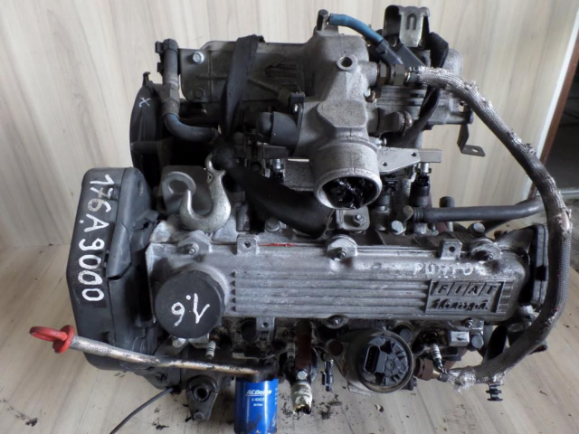 Двигатель BEZ навесного оборудования FIAT PUNTO 1, 6 90 KM 176A9000