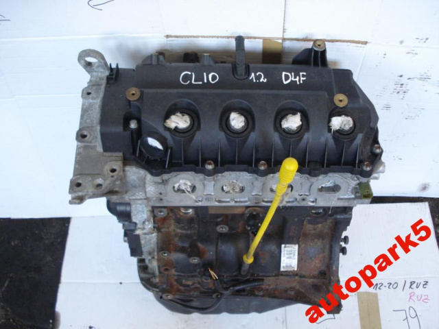 Двигатель RENAULT CLIO KANGOO THALIA 1.2 16V D4F гаранти