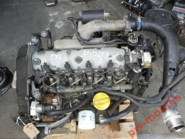 Двигатель Volvo S40 V40 Laguna 1.9 dci F9Q D4192T3