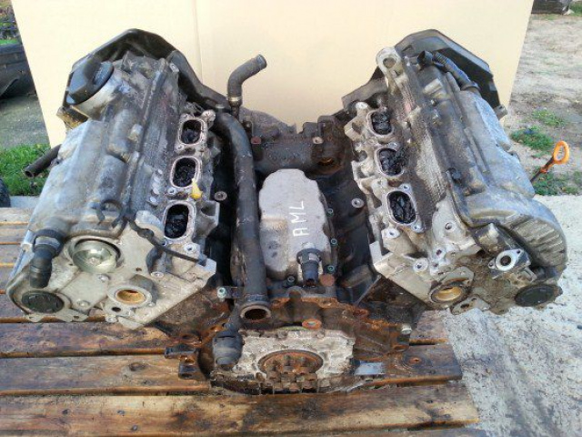 AUDI A6 2.4 V6 двигатель в сборе BEZ навесного оборудования AML