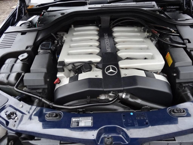 Mercedes w129 w140 cl600 sl600 s600 6, 0 двигатель