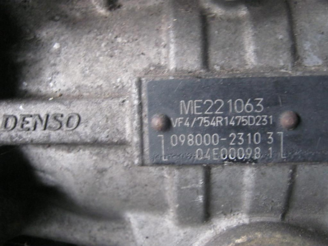 MITSUBISHI CANTER 2004R двигатель голый Z насос форсунка
