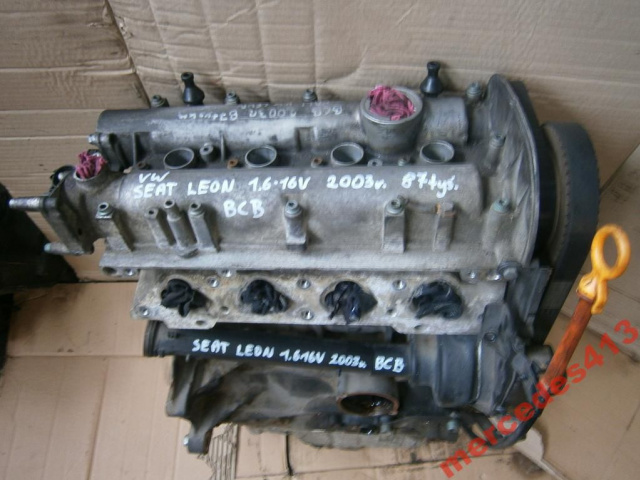 SEAT LEON 1.6 16V 03 105 л.с. BCB двигатель