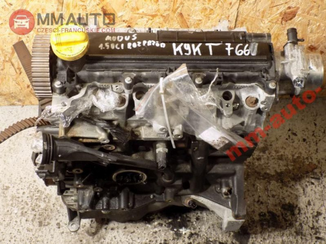 RENAULT MODUS 1.5 DCI двигатель K9K T766 80 тыс KM