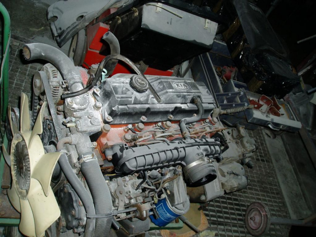 KIA двигатель PREGIO K 2700 2, 7 D 168 тыс KM