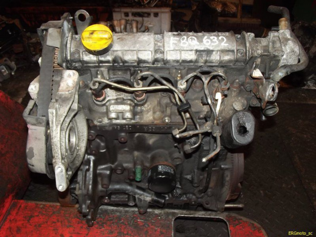 Двигатель F8Q632 1.9 D 65 л.с. Renault Clio 2 Kangoo Opo