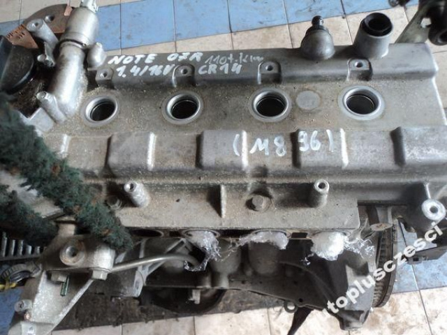 NISSAN NOTE 07 1.4 16V двигатель CR14