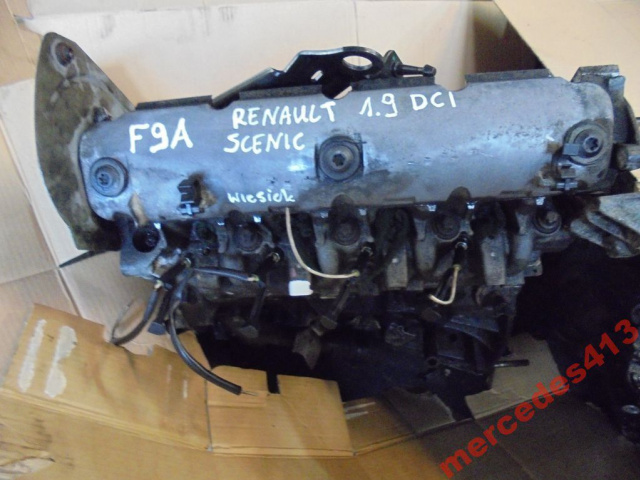 RENAULT SCENIC II LAGUNA 1.9 DCI F9A двигатель