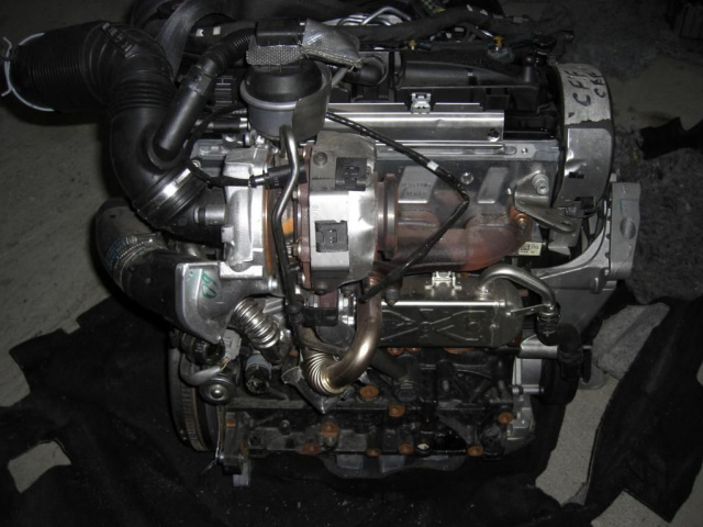 VW двигатель без навесного оборудования 2.0 TDI CFF 170 km CC B7 TIGUAN