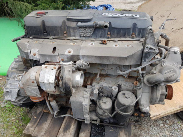 Двигатель DAF 105 поврежденный