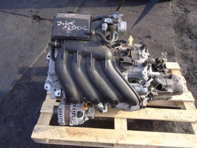 Двигатель в сборе Nissan Juke Qashqai 1.6 HR16 13r