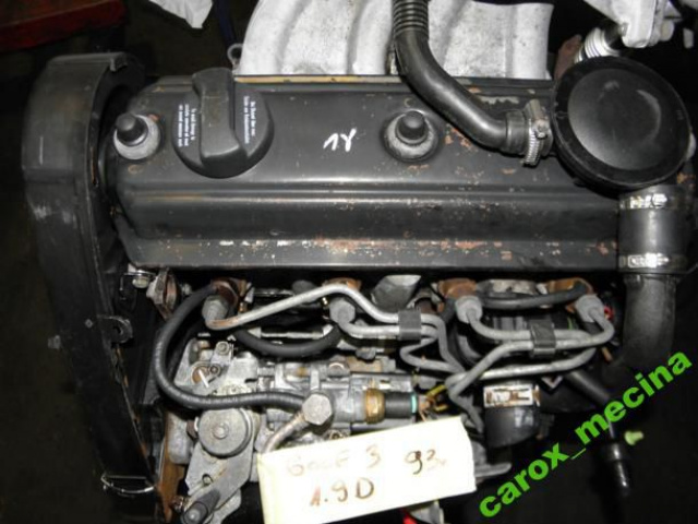 VW GOLF III SEAT TOLEDO 93R 1.9 D двигатель в сборе
