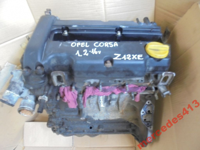 OPEL CORSA C 1.2 16V 75KM Z12XE двигатель
