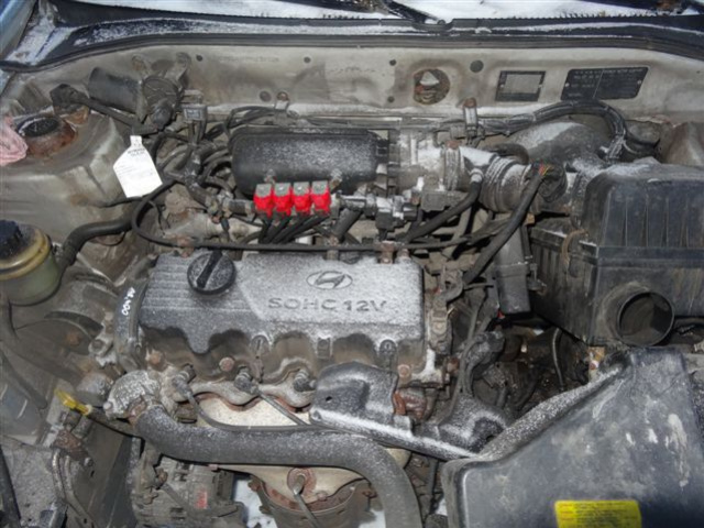 HYUNDAI ACCENT двигатель 1.3 12V SOHC