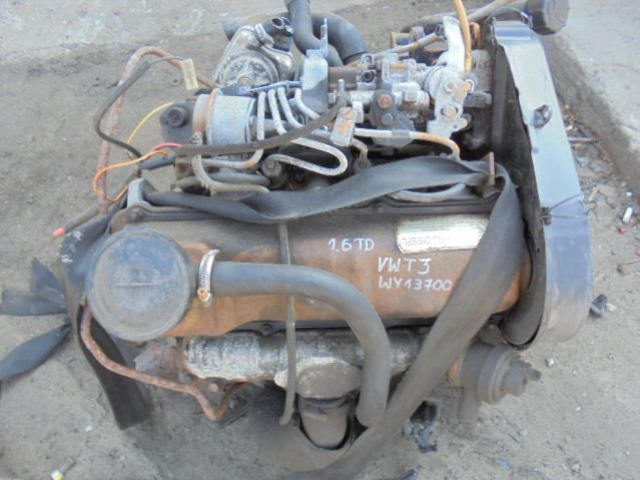 Двигатель в сборе VOLKSWAGEN VW TRANSPORTER T3 1.6 TD