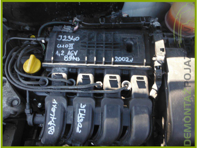 2087 двигатель RENAULT CLIO II D4F 1.2 16V гарантия