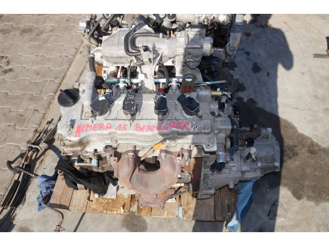 Двигатель NISSAN ALMERA N16 1.5 16V 90 KM QG15 05г. FV