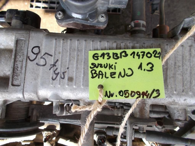 Двигатель SUZUKI BALENO G13BB 1, 3 NR 050914/3