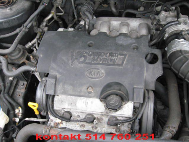 KIA CARNIVAL двигатель шортблок (блок) 2.5 V6 24V бензин