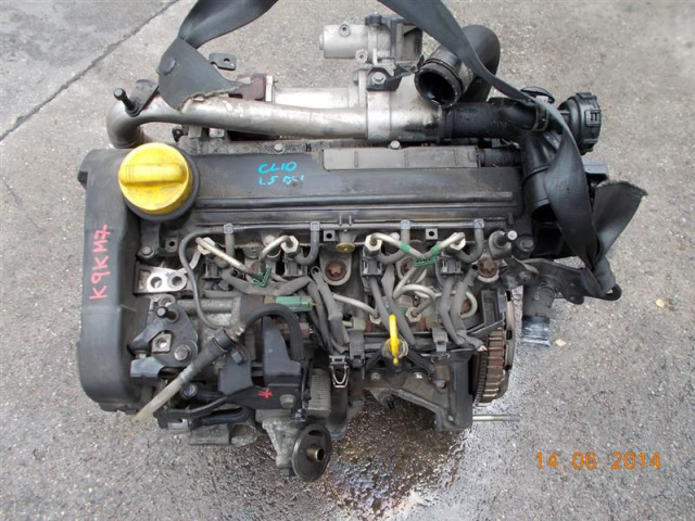 RENAULT CLIO II MODUS 1.5 DCI двигатель K9K M768
