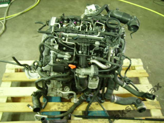 VW CADDY TOURAN PASSAT 1.6 TDI CAYP 12r двигатель в сборе