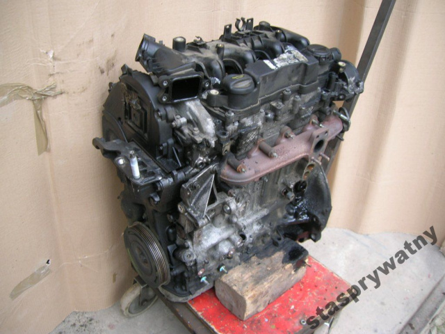 Двигатель голый FORD FOCUS MK2 1, 6 TDCI HHDA LODZ