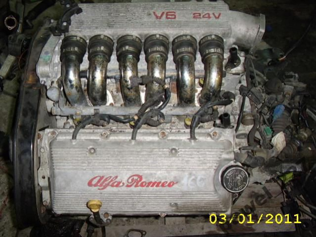 ALFA ROMEO 166 2.5 V6 00г. двигатель 95000KM пробег