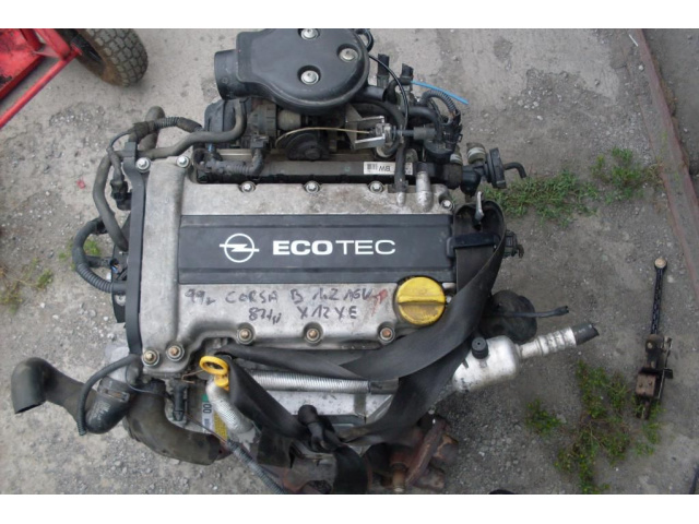 Двигатель OPEL CORSA B, 1200 16V, X12XE, 87 тыс, 99 год