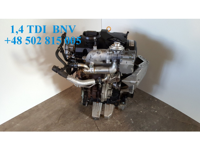 Двигатель 1, 4 TDI BNV SKODA FABIA 1 FL в сборе