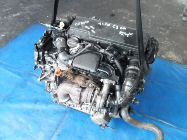 Двигатель CITROEN C3 1.4HDI 07г. насос форсунки 8HZ PSA