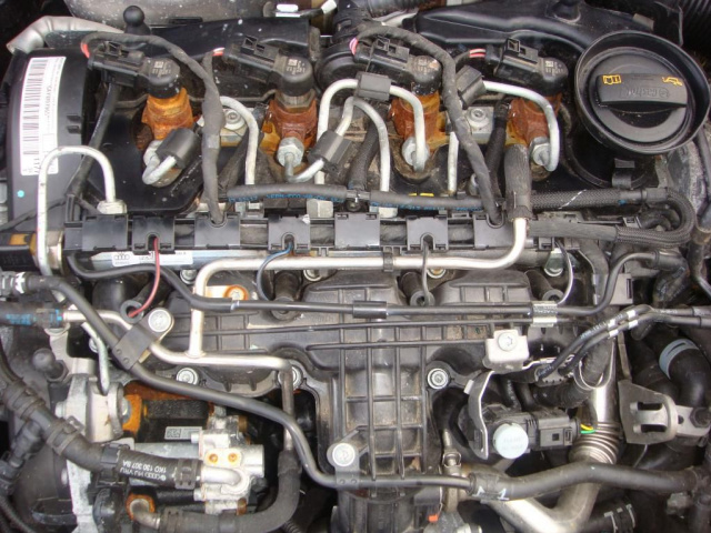 Двигатель 1, 6 TDI CAY B 90 л.с. VW GOLF VI 2013г..