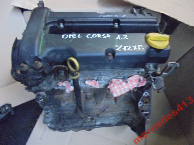OPEL CORSA C ASTRA III 1.2 16V 75KM Z12XE двигатель