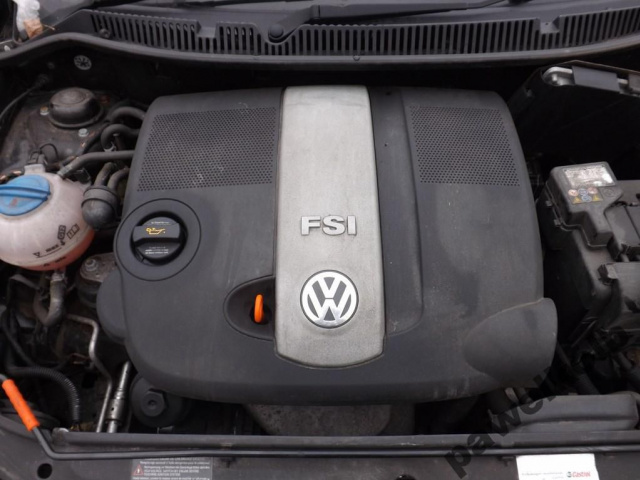 VW POLO IV 9N GOLF V 1.4 FSI двигатель AXU 90tys KM