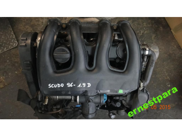 FIAT SCUDO 96- 1, 9D двигатель D9B D8B