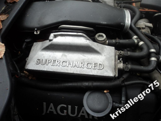 Jaguar XJR 350 двигатель в сборе SUPERCHARGED 03г.