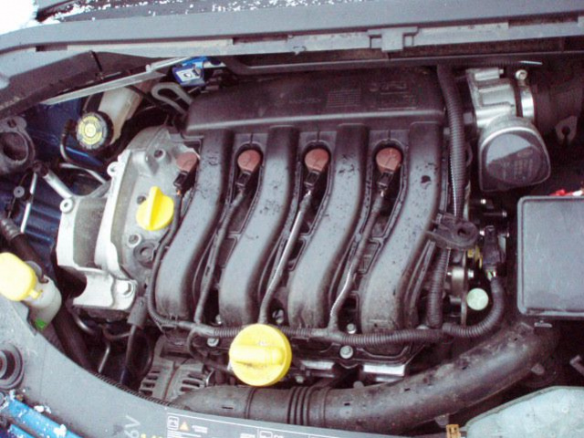 Двигатель RENAULT CLIO, MODUS 1, 6 05г..
