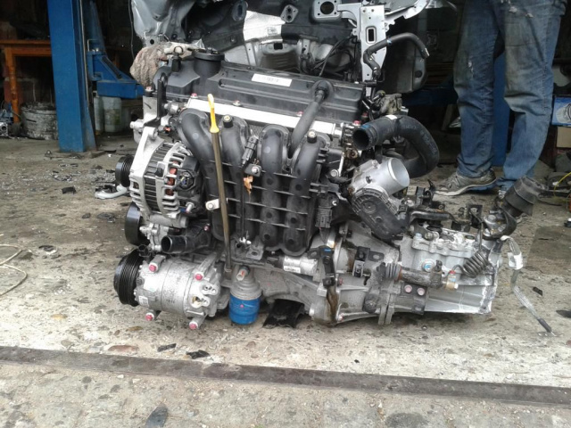 Hyundai i10 i20 двигатель + навесное оборудование skrz. 1.2
