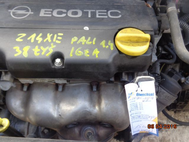 Двигатель OPEL CORSA D 1.4 Z14XEP пробег 38 тыс KM