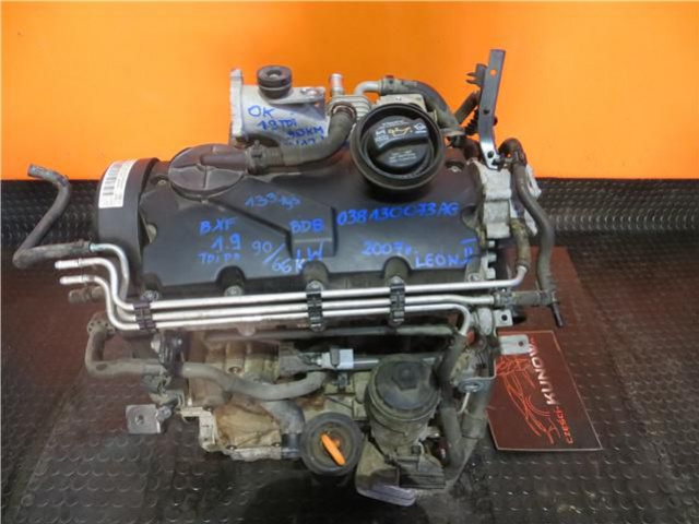 Двигатель SEAT LEON BXF 1.9 TDI 90 KM Z WTRYSKAMI