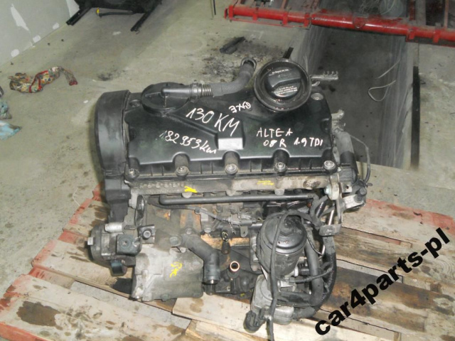 Двигатель без навесного оборудования AUDI VW SEAT ALTEA SKODA 1.9 TDI BXE