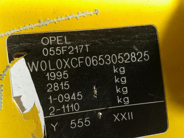 Opel Combo двигатель 1.7 cdti